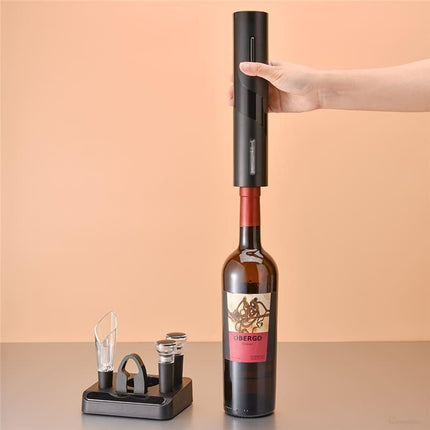 Abridor de Vino Eléctrico Recargable Kit de Vino - Zenithi Hogar