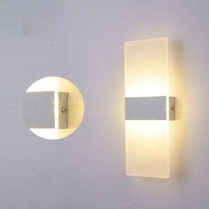 Arandela de Pared Minimalista Acrílico