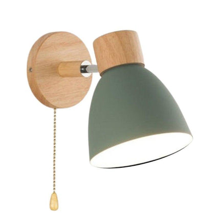 Arandela de Pared de Madera