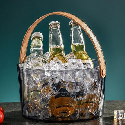 Balde de Hielo Acrílico Cerveza Champagne - Zenithi Hogar