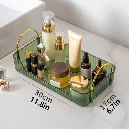 Bandeja Decorativa para Baño Rectangular