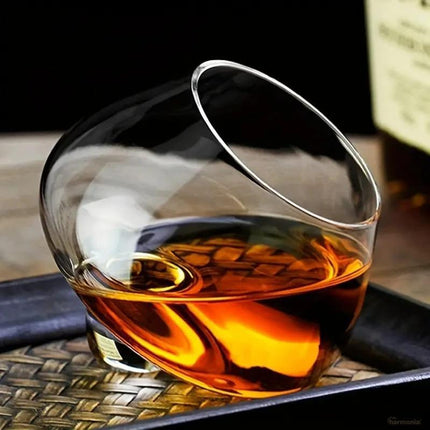 Copa de Whisky Cristal Barriga Rotativa - Zenithi Hogar