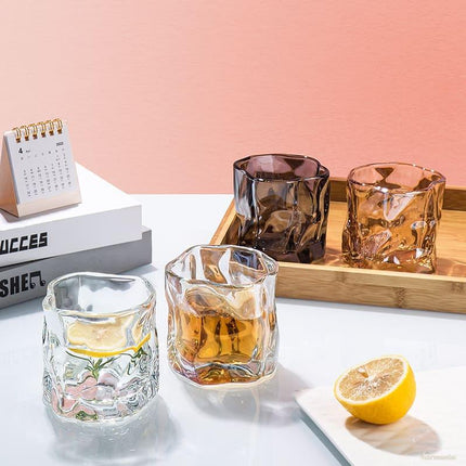 Copa de Whisky Cristal Drinks Irregular - Zenithi Hogar