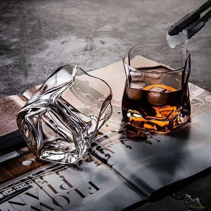 Copa de Whisky Cristal Drinks Irregular - Zenithi Hogar