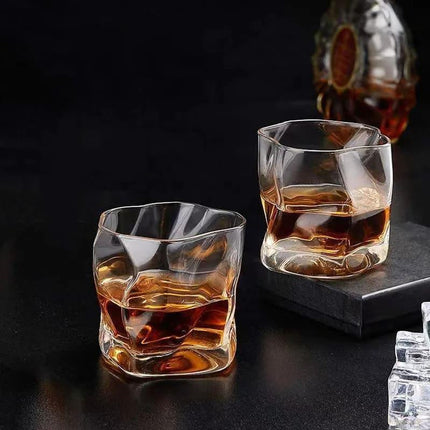 Copa de Whisky Cristal Drinks Irregular - Zenithi Hogar