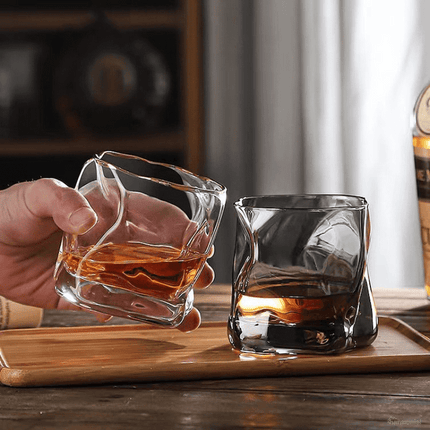 Copa de Whisky Cristal Drinks Irregular - Zenithi Hogar