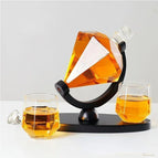Conjunto Decantador + 2 Copas + Base