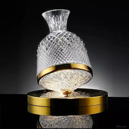 Decantador de vino recipiente de vidrio cristal decantador - Zenithi Hogar
