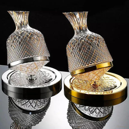 Decantador de vino recipiente de vidrio cristal decantador - Zenithi Hogar