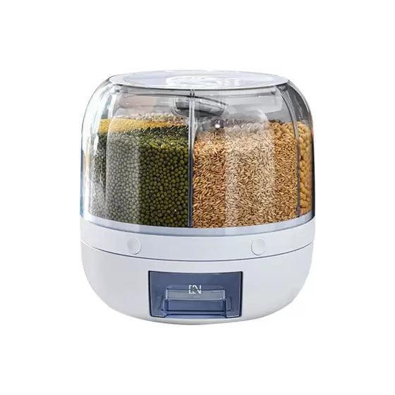 Dispensador Giratorio Automático para Alimentos