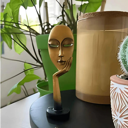 Escultura Decorativa para Mesa Caricatura