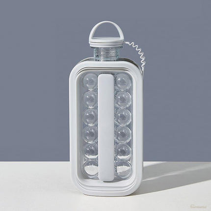 Botella de Agua Forma de Hielo Redonda - Zenithi Hogar