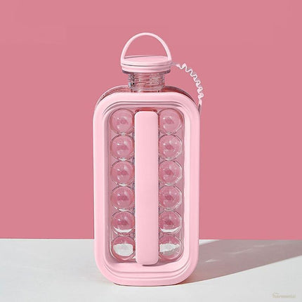 Botella de Agua Forma de Hielo Redonda - Zenithi Hogar