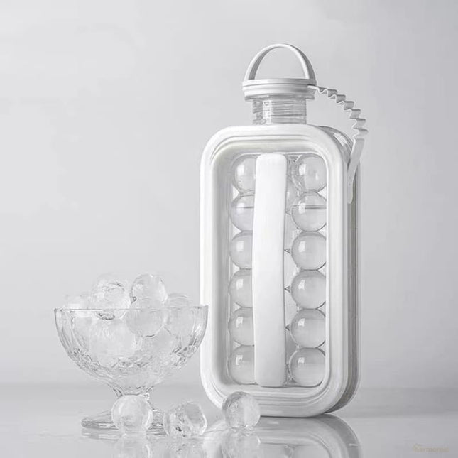 Botella de Agua Forma de Hielo Redonda - Zenithi Hogar