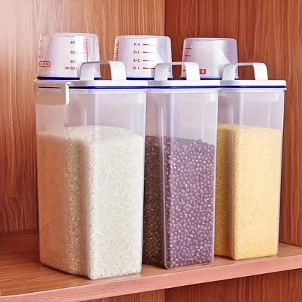 Kit de 3 Potes Herméticos para Almacenamiento