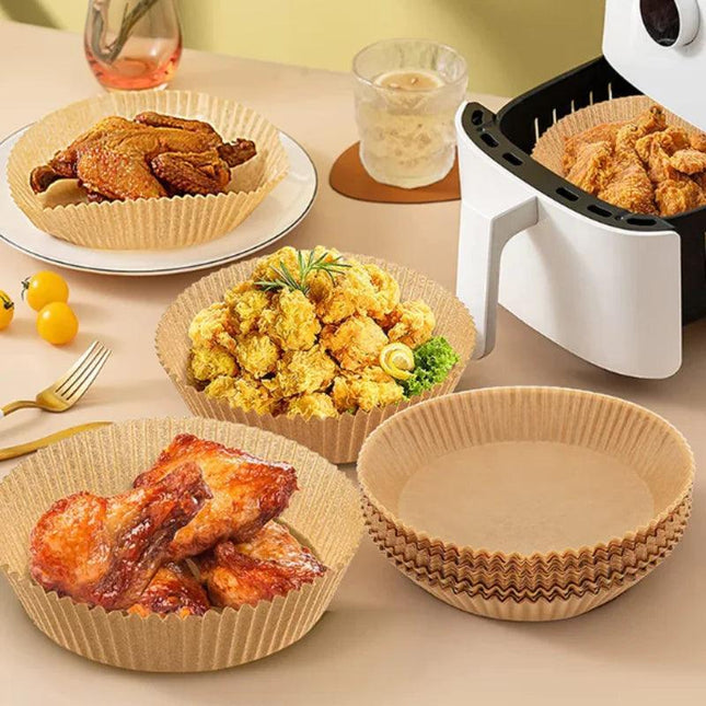 Kit de Moldes desechables Antiadherentes para Air Fryer