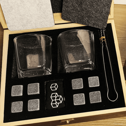 Kit Whisky Copas Cubo de Hielo Pinza -Zenithi Hogar