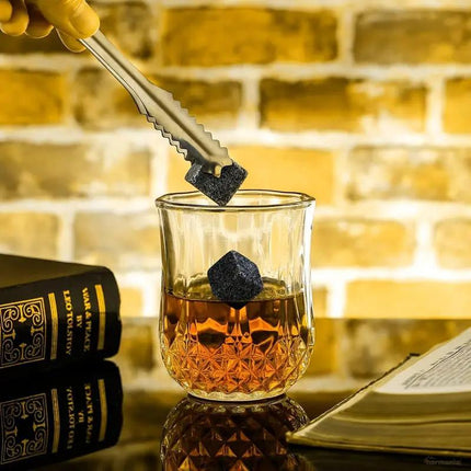 Kit Whisky Copas Cubo de Hielo Pinza -Zenithi Hogar