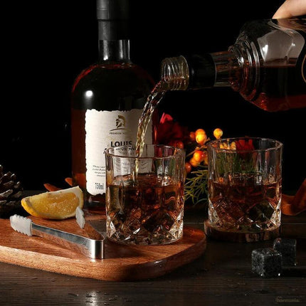 Kit Whisky Copas Cubo de Hielo Pinza -Zenithi Hogar