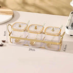 Kit 3 Pzs + Soporte - Transparente