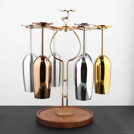 Soporte para Copas de Vino y Champagne - Zenithi Hogar