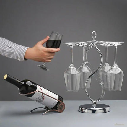 Soporte para Copas de Vino y Champagne - Zenithi Hogar