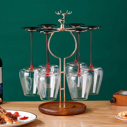 Soporte para Copas de Vino y Champagne - Zenithi Hogar