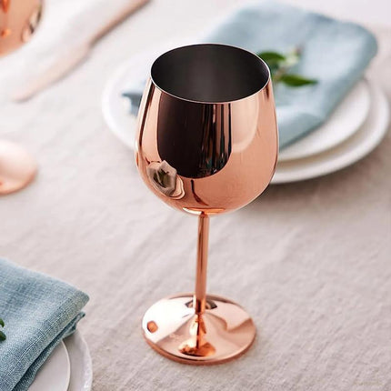 Copa de Vino Colorida Inox irrompible - Zenithi Hogar