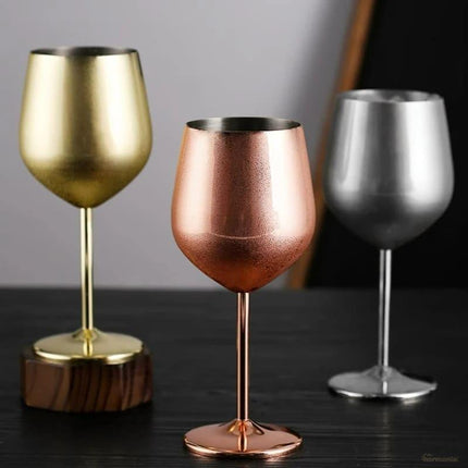 Copa de Vino Colorida Inox irrompible - Zenithi Hogar