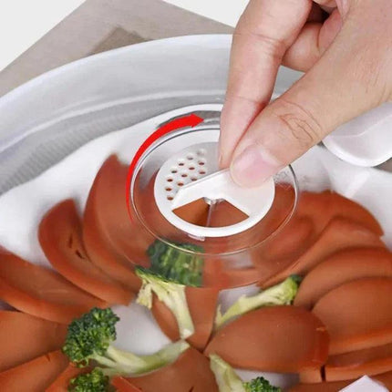 Tapa Antisalpicaduras para Microondas, Hornos y Nevera